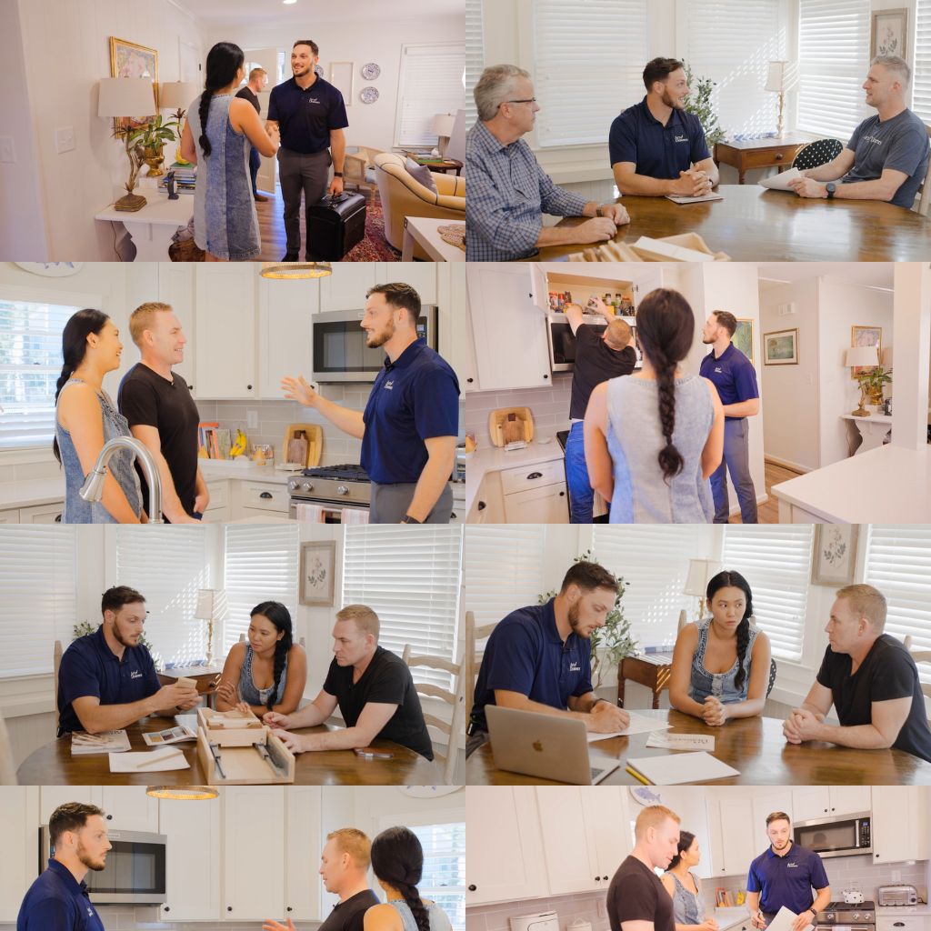 Franchise training video collage: 16 engaging modules that replace manuals, boost retention, and improve franchisee success.
